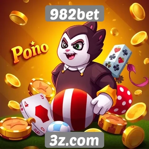 Opcões de jogos disponíveis na plataforma 982bet